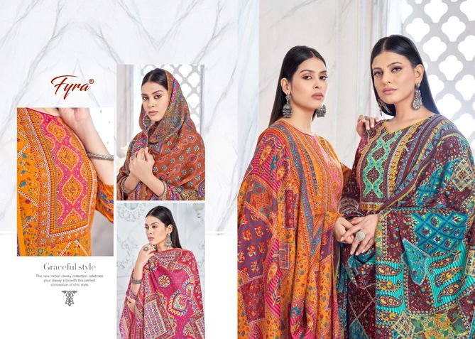 Mehnaz By Alok Suit Pashmina Dress Material Catalog